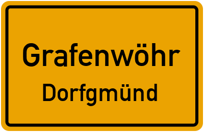 Straßenverzeichnis Grafenwöhr Dorfgmünd