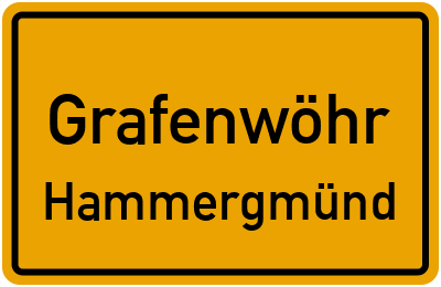 Straßenverzeichnis Grafenwöhr Hammergmünd