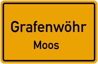 Straßenverzeichnis Grafenwöhr Moos