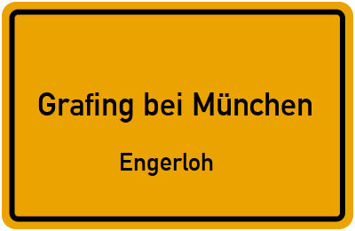 Straßenverzeichnis Grafing bei München Engerloh