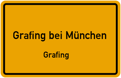Straßenverzeichnis Grafing bei München Grafing