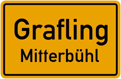 Straßenverzeichnis Grafling Mitterbühl