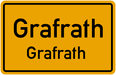 Ortsschild Grafrath Grafrath