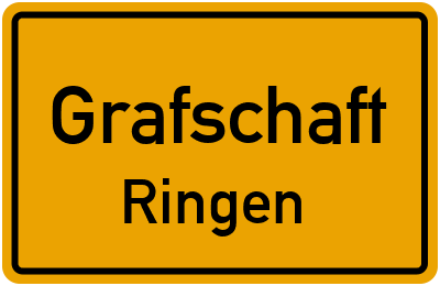 Straßenverzeichnis Grafschaft Ringen