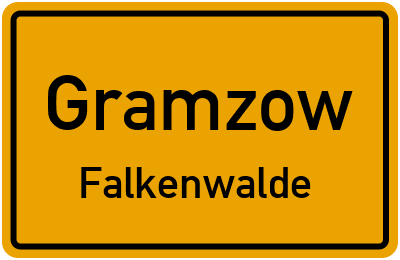 Straßenverzeichnis Gramzow Falkenwalde