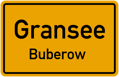Straßenverzeichnis Gransee Buberow