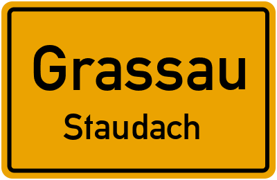 Straßenverzeichnis Grassau Staudach