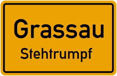 Straßenverzeichnis Grassau Stehtrumpf