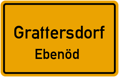 Straßenverzeichnis Grattersdorf Ebenöd