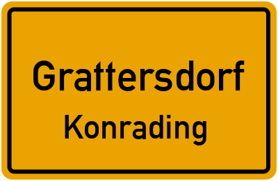 Straßenverzeichnis Grattersdorf Konrading
