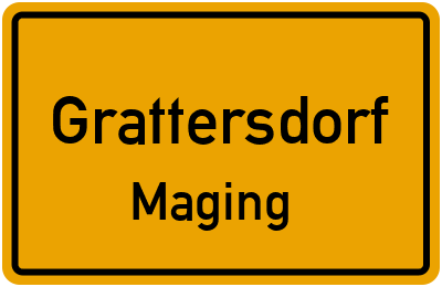 Straßenverzeichnis Grattersdorf Maging