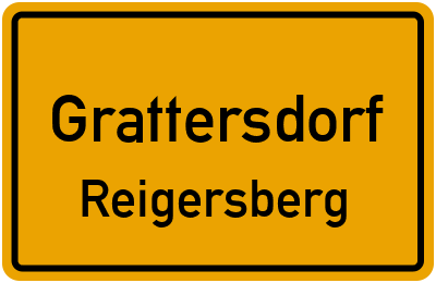 Straßenverzeichnis Grattersdorf Reigersberg