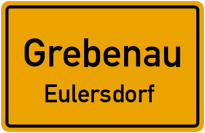 Straßenverzeichnis Grebenau Eulersdorf
