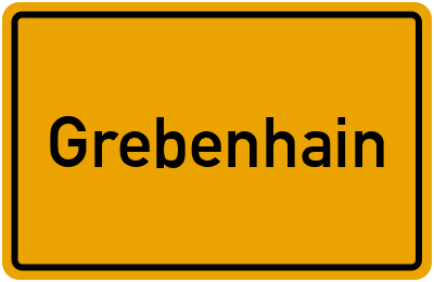Ortsschild von Gemeinde Grebenhain in Hessen