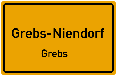Straßenverzeichnis Grebs-Niendorf Grebs