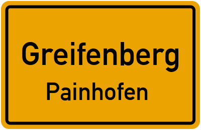 Straßenverzeichnis Greifenberg Painhofen