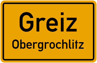 Straßenverzeichnis Greiz Obergrochlitz