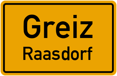 Straßenverzeichnis Greiz Raasdorf