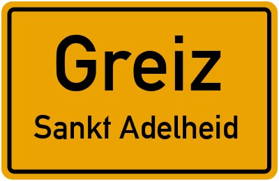 Straßenverzeichnis Greiz Sankt Adelheid