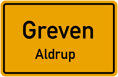 Straßenverzeichnis Greven Aldrup