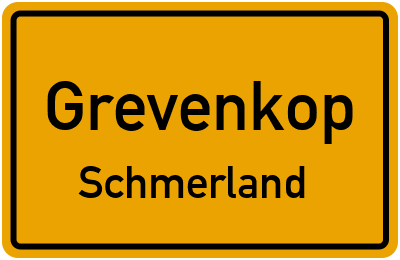 Straßenverzeichnis Grevenkop Schmerland