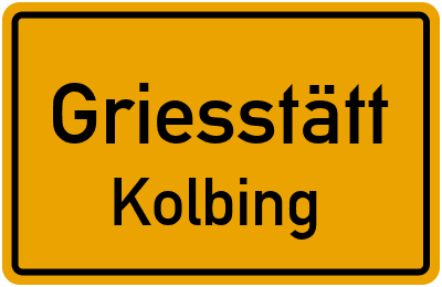 Straßenverzeichnis Griesstätt Kolbing