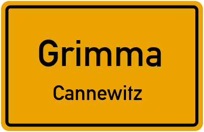 Straßenverzeichnis Grimma Cannewitz