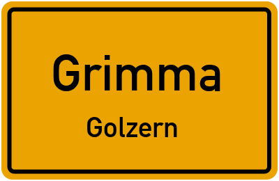 Straßenverzeichnis Grimma Golzern