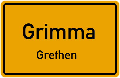 Straßenverzeichnis Grimma Grethen