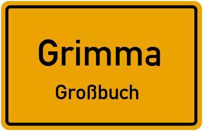 Straßenverzeichnis Grimma Großbuch