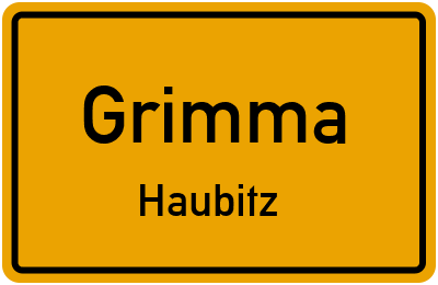 Straßenverzeichnis Grimma Haubitz