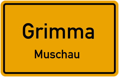 Straßenverzeichnis Grimma Muschau