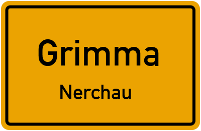 Straßenverzeichnis Grimma Nerchau