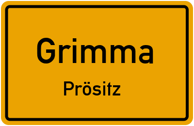 Straßenverzeichnis Grimma Prösitz