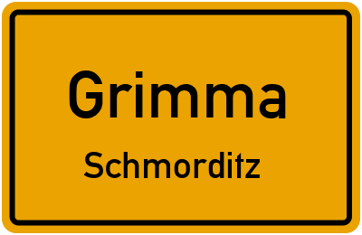 Straßenverzeichnis Grimma Schmorditz