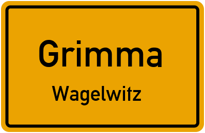 Straßenverzeichnis Grimma Wagelwitz