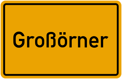 Großörner in Sachsen-Anhalt
