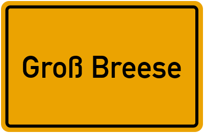 Groß Breese in Brandenburg