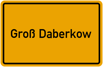 Groß Daberkow in Mecklenburg-Vorpommern