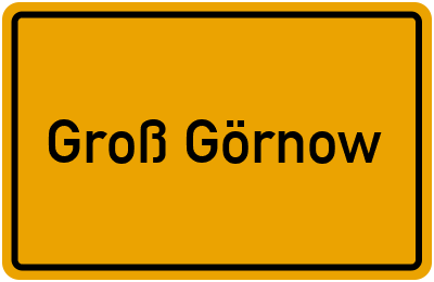 Groß Görnow in Mecklenburg-Vorpommern