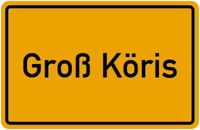 Branchenbuch Groß Köris, Brandenburg