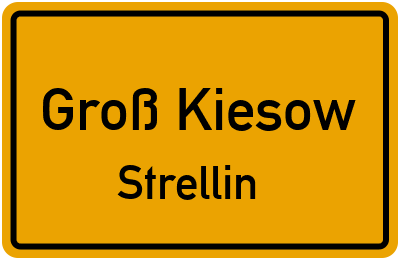 Straßenverzeichnis Groß Kiesow Strellin