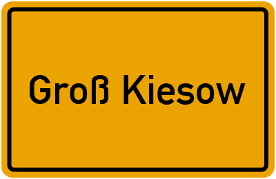 Groß Kiesow in Mecklenburg-Vorpommern