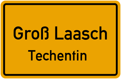 Straßenverzeichnis Groß Laasch Techentin