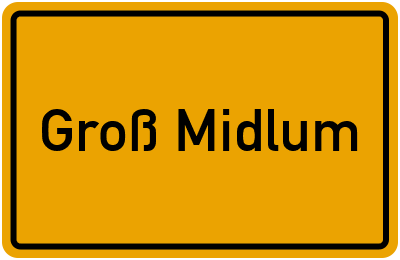 Groß Midlum in Niedersachsen