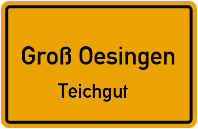 Straßenverzeichnis Groß Oesingen Teichgut