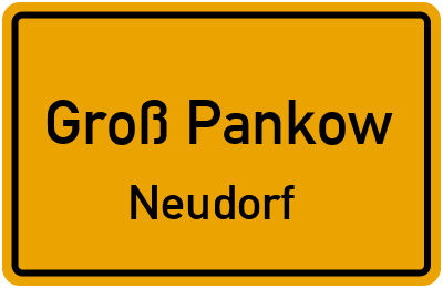 Straßenverzeichnis Groß Pankow Neudorf