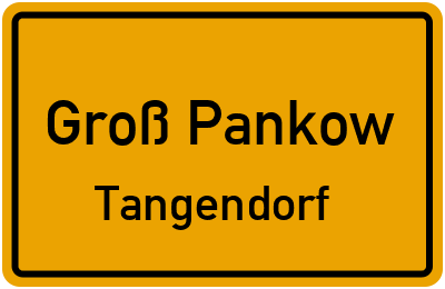 Straßenverzeichnis Groß Pankow Tangendorf