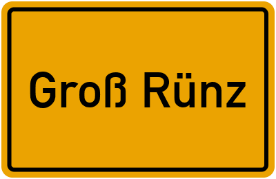 Groß Rünz in Mecklenburg-Vorpommern