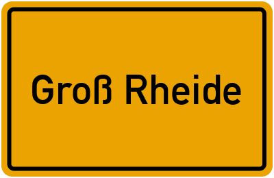 Wo liegt Groß Rheide?